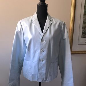 Vintage Blue Label Ralph Lauren Leather pant suit